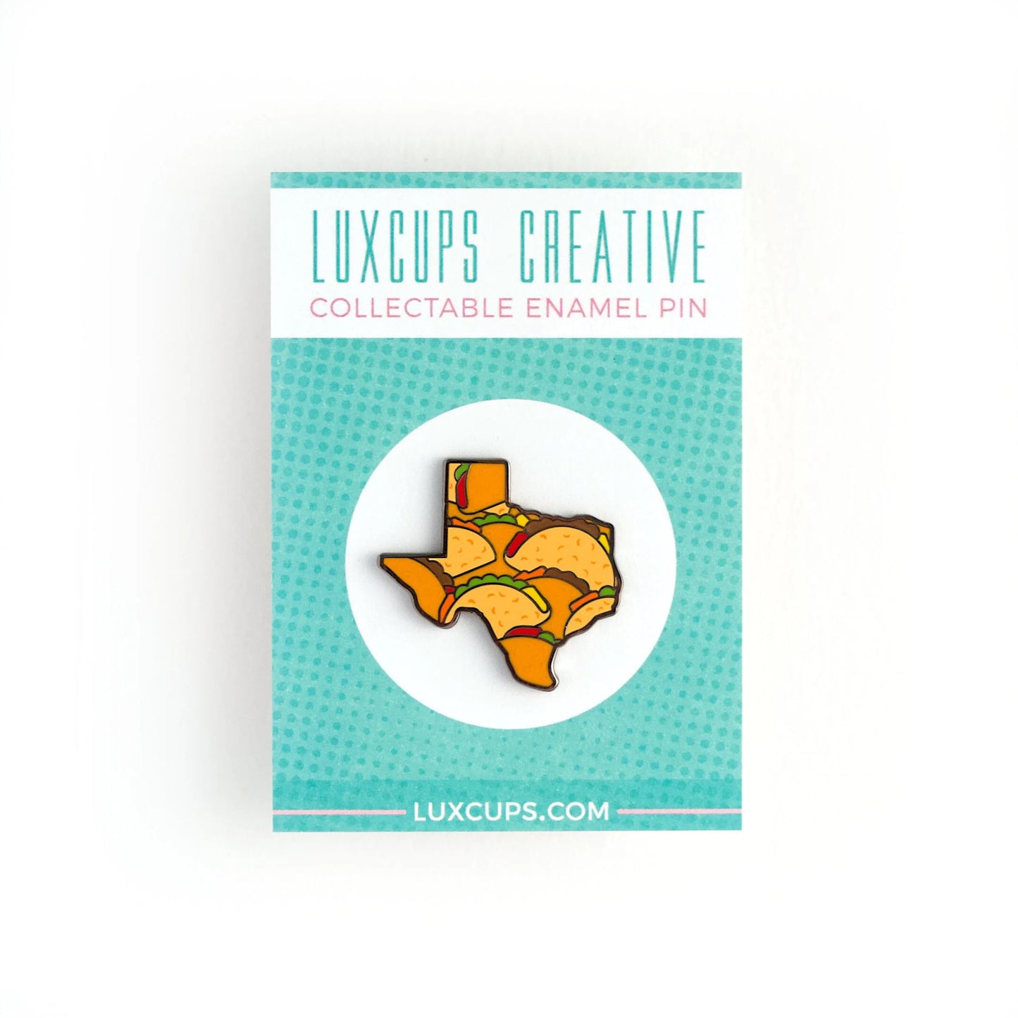 Texas Tacos Enamel Pin