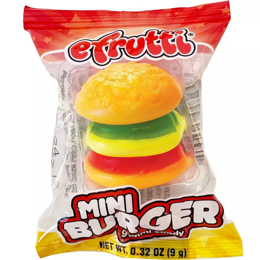 Mini Burger Gummy Candy