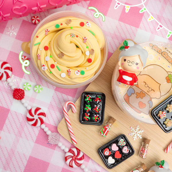 Mrs. Claus' Cookie Dough Clay-Dough Slime