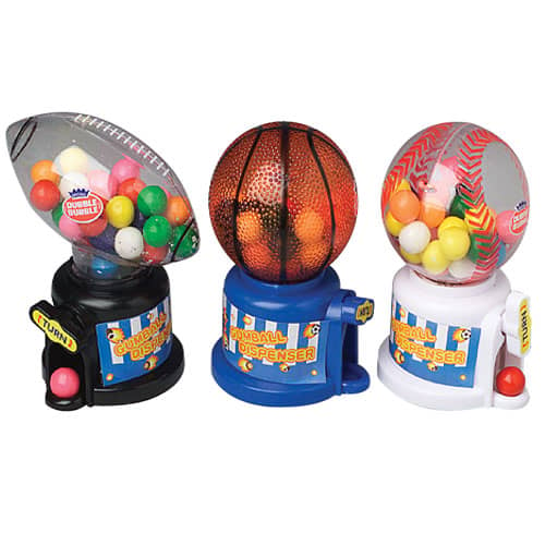 Sports Ball Gum Dispensers