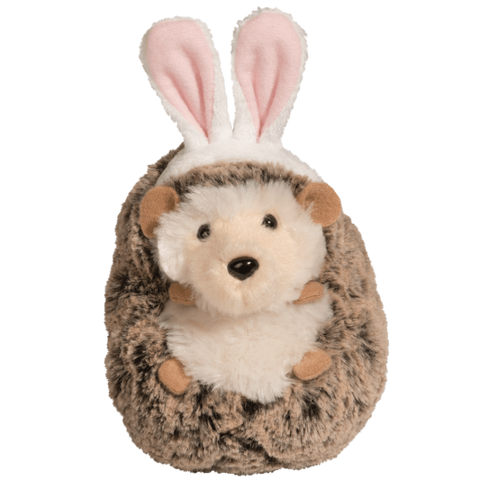 Spunky Hedgehog with Bunny Ears Plush