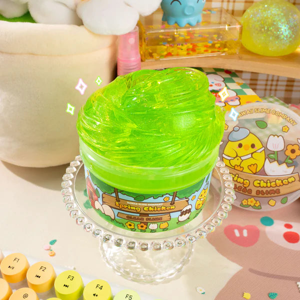 Spring Chicken Clear Slime