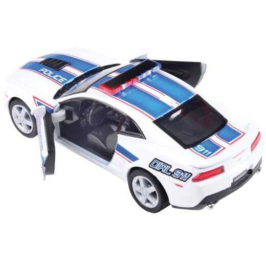 Black Diecast Police Car