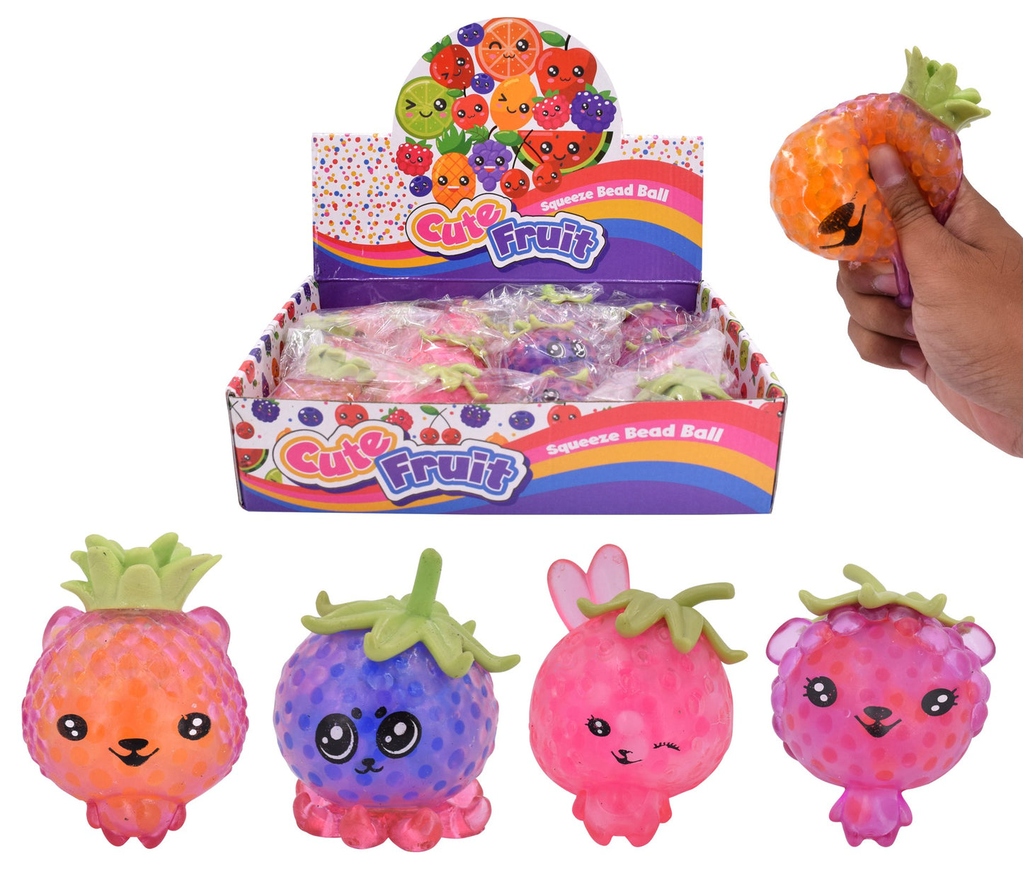 Cutie Fruit Squeeze Beads