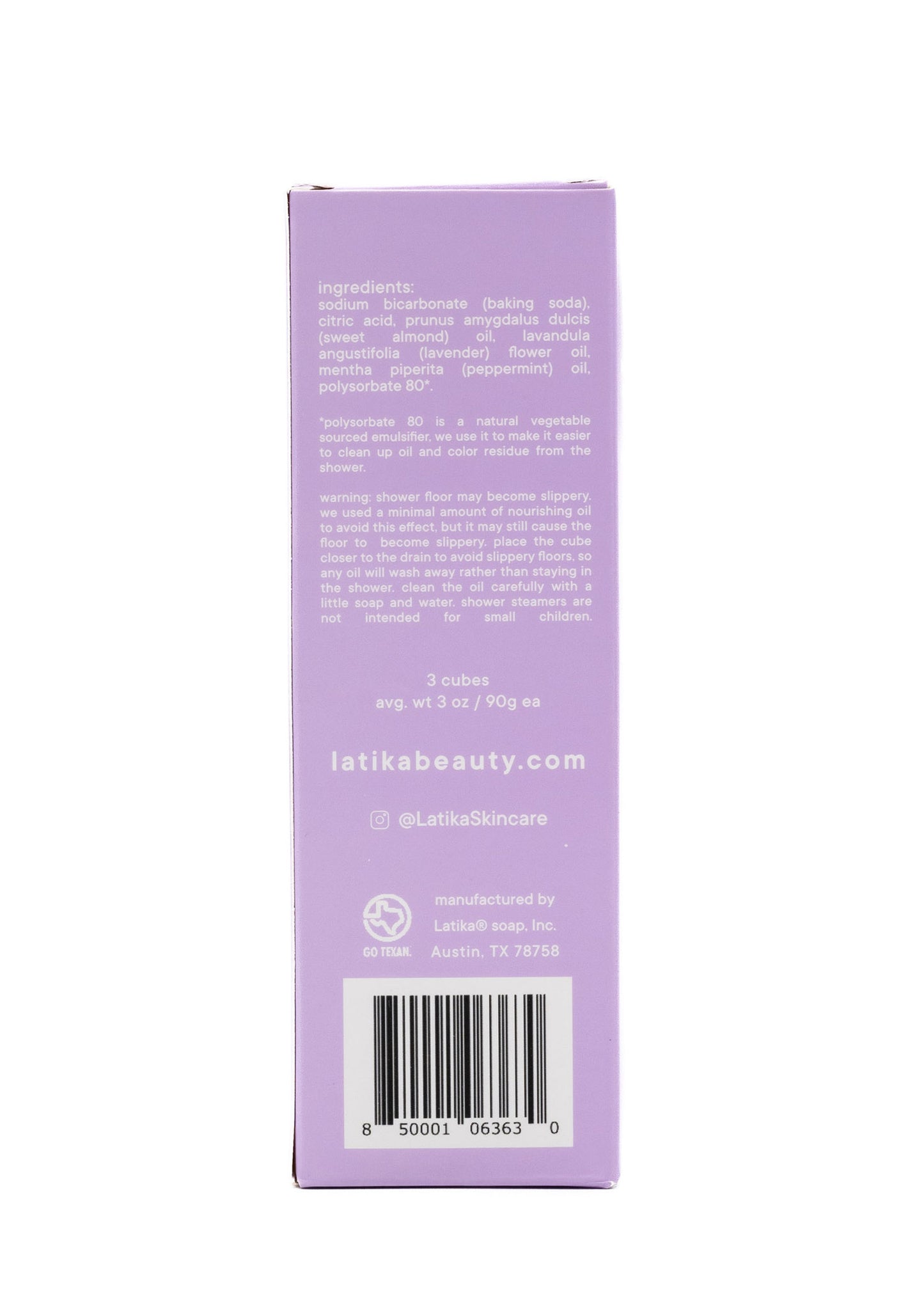 Calm Shower Steamer - Lavender Aromatherapy