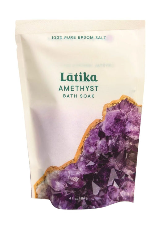 Geode Crystal Inspired Bath Salt - Amethyst
