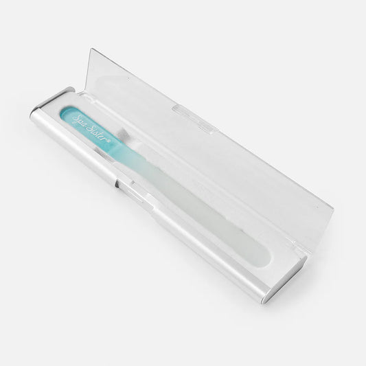 Glass Nail File - Blue