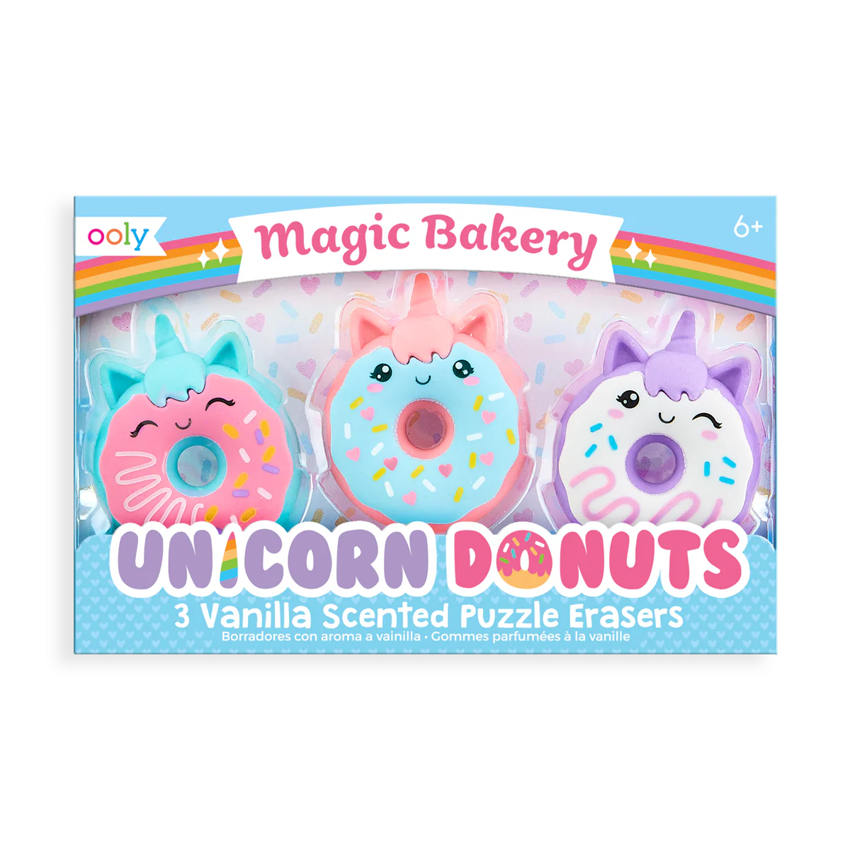 Magic Bakery Unicorn Donut Scented Erasers