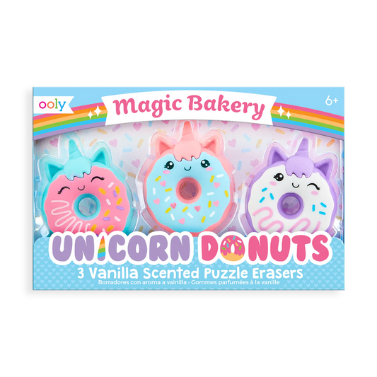 Magic Bakery Unicorn Donut Scented Erasers