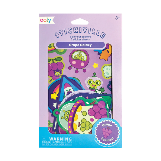 Scented Scratch Stickers: Grape Galaxy