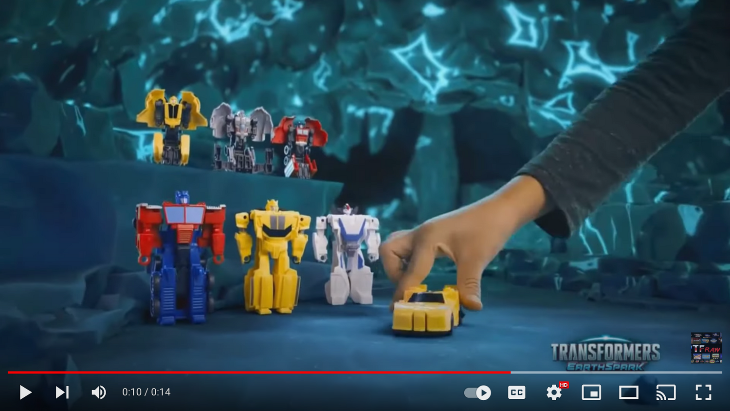 ransformers Earthspark One Step Flip Changers and Tacticons