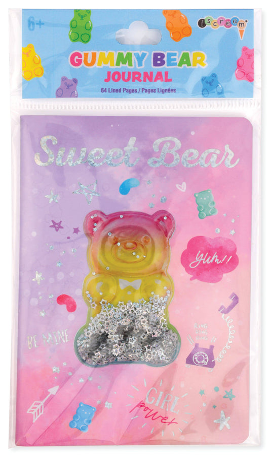 Gummy Bear Shaky Glitter Journal