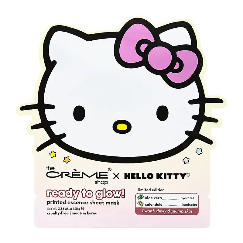 TCS X Hello Kitty Ready to Glow Essence Mask