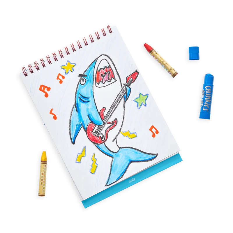Doodle Pad Duo Sketchbooks: Friendly Fish - Set of 2