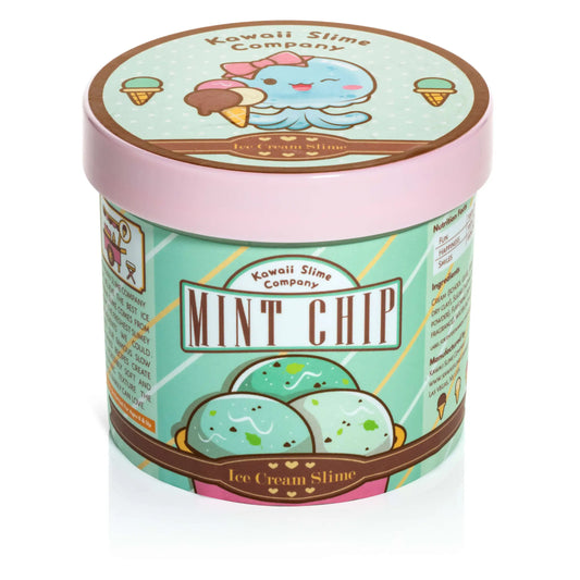 Mint Chip Scented Ice Cream Pint Slime