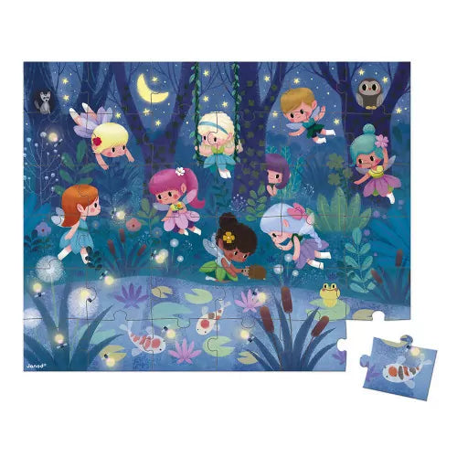Fairies and Waterlilies Puzzle