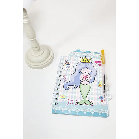 Mermaid Notepad with Pen