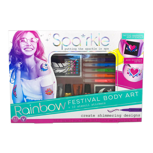 Spa*rkle Rainbow Festival Body Art