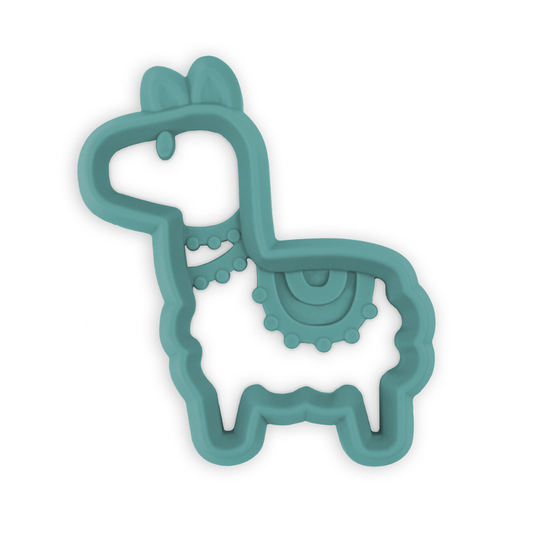 Chew Crew™ Silicone Llama Baby Teether