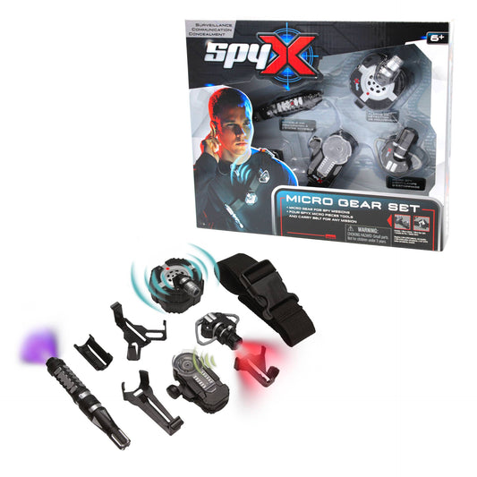SpyX Micro Gear Set - 4 Must-Have Spy Tools