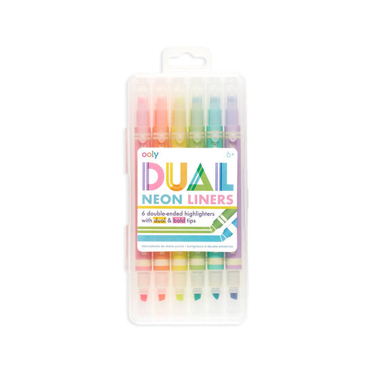 Dual Liner Double-Ended Highlighters