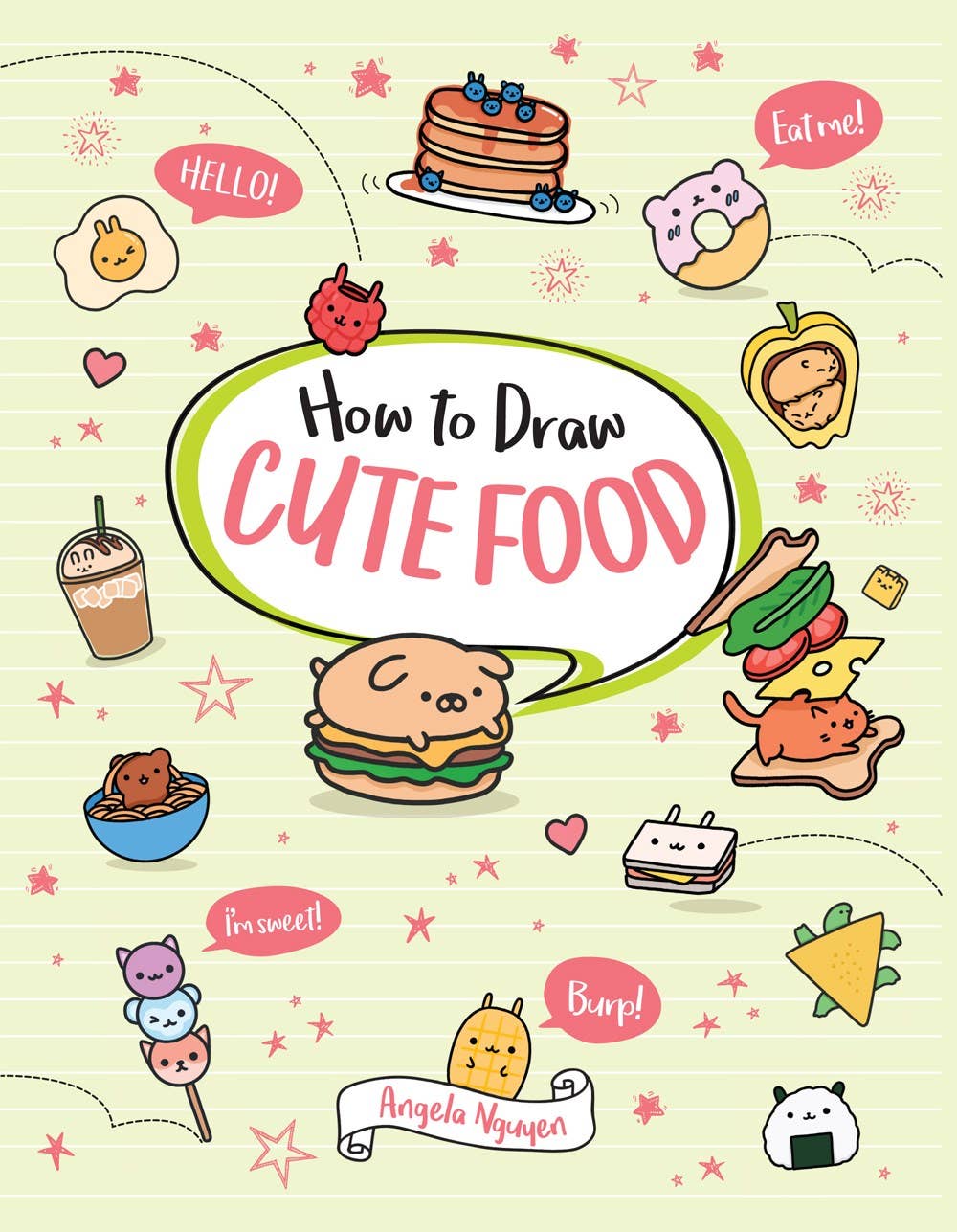 How to Draw Cute Food Coloring Book