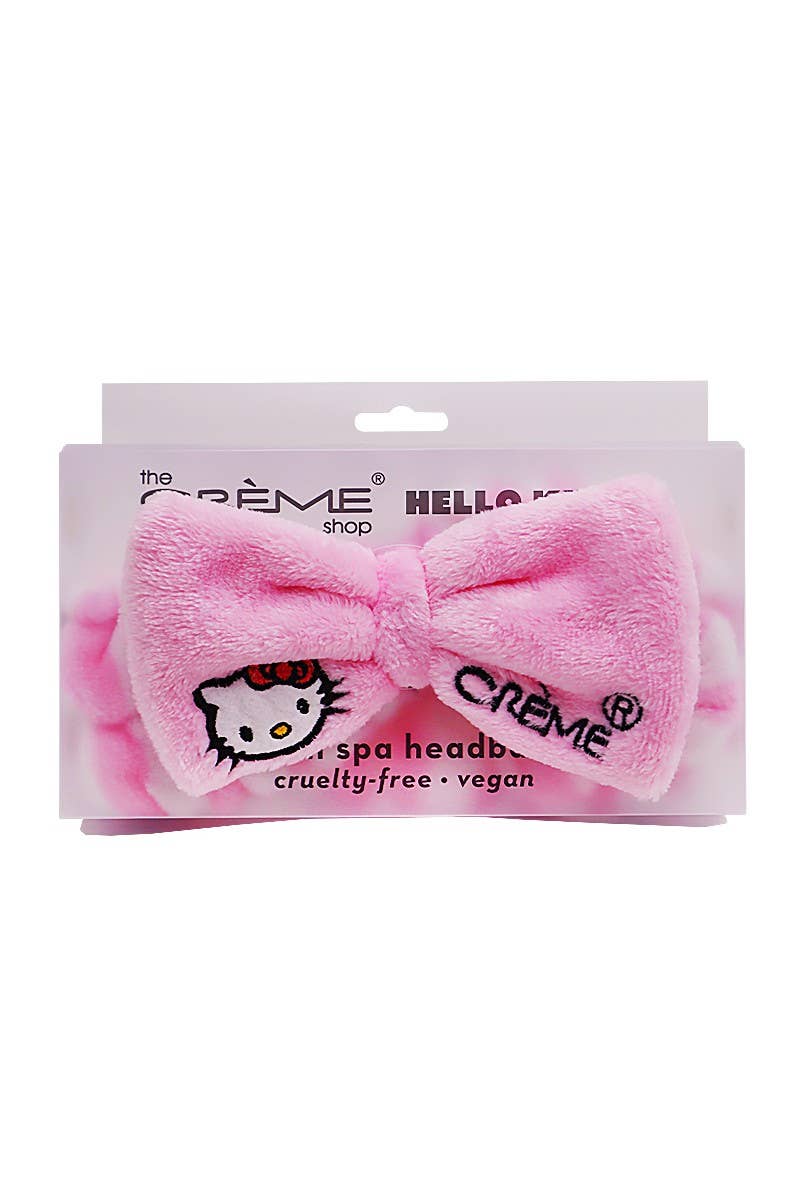TCS X Hello Kitty Plush Spa Headband