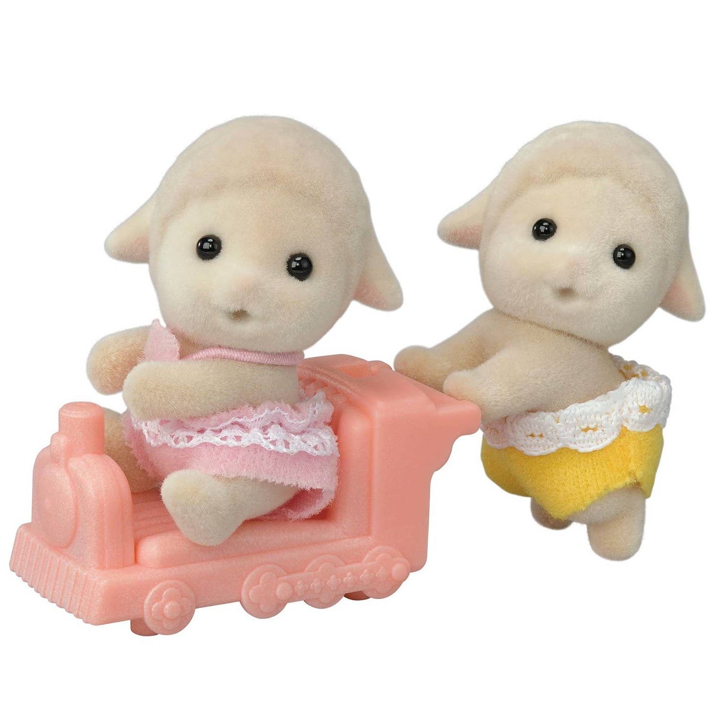 Sheep Twins Doll Figures