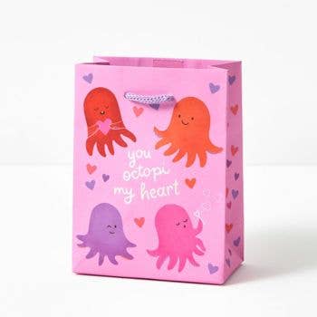 Octopi My Heart Gift Bag - Small