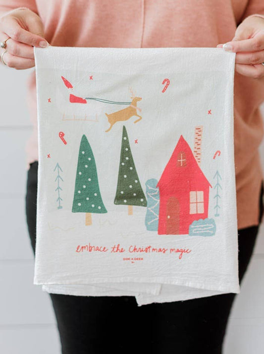 Christmas Magic | Holiday - Flour Sack Towel