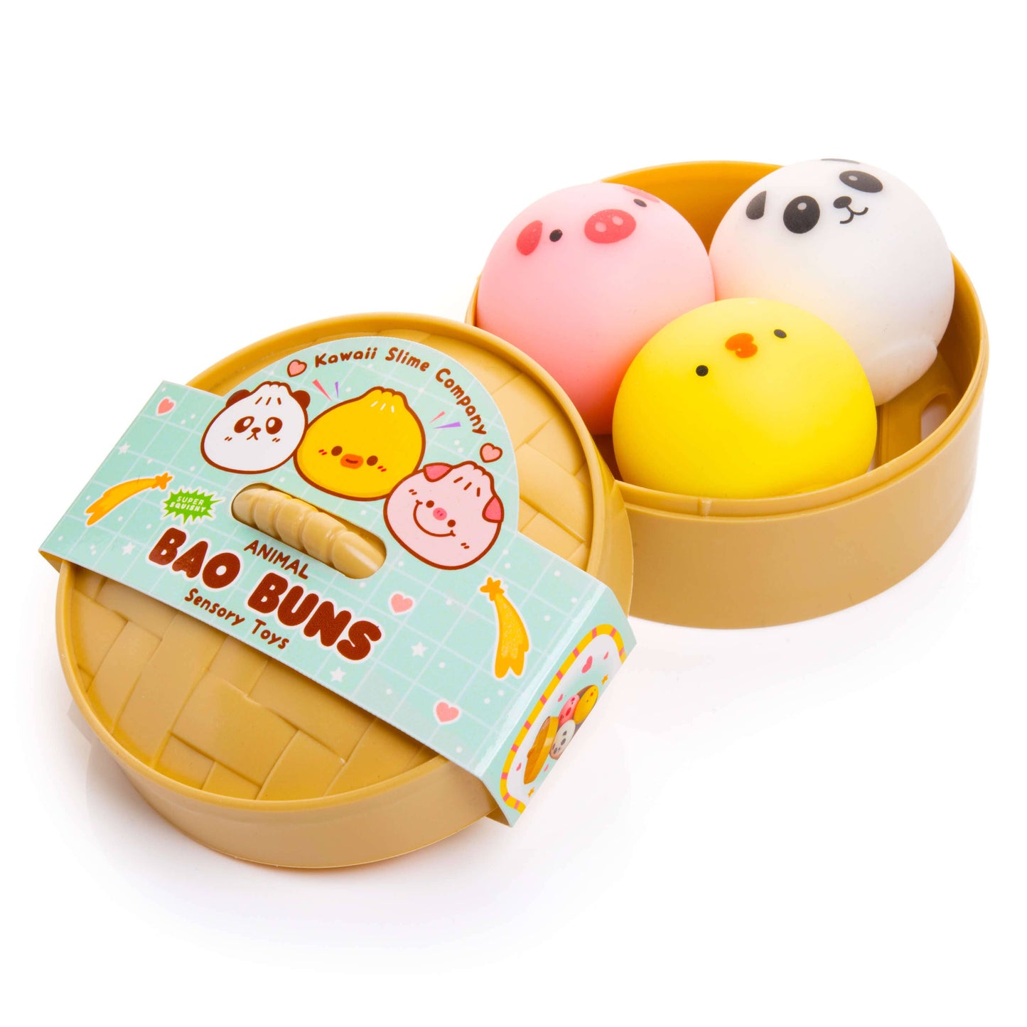 Animal Bao Bun Sensory Stress Toy