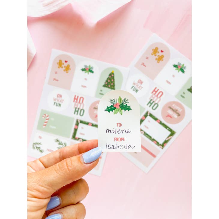 Oh So Jolly Gift Stickers | Holiday Sticker Sheet