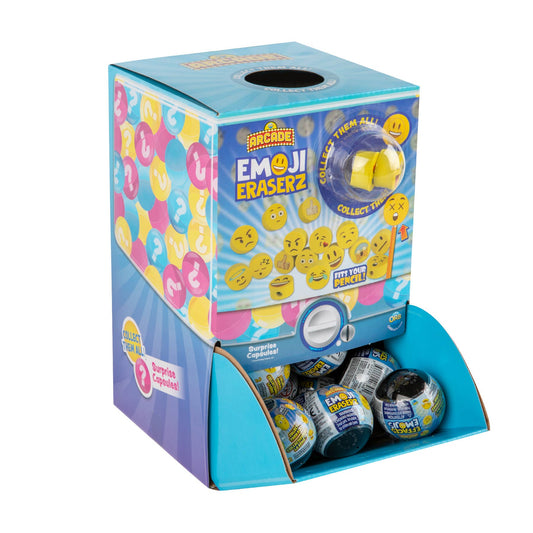 ORB Arcade™ Capsules Emoji Eraserz PDQ