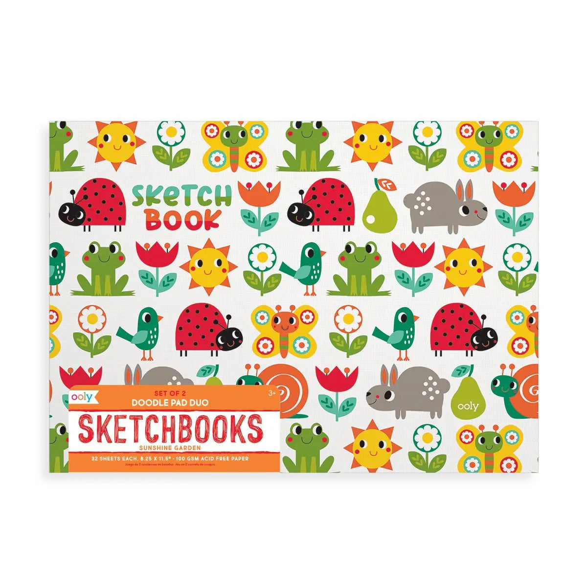 Doodle Pad Duo Sketchbooks: Sunshine Garden - Set of 2