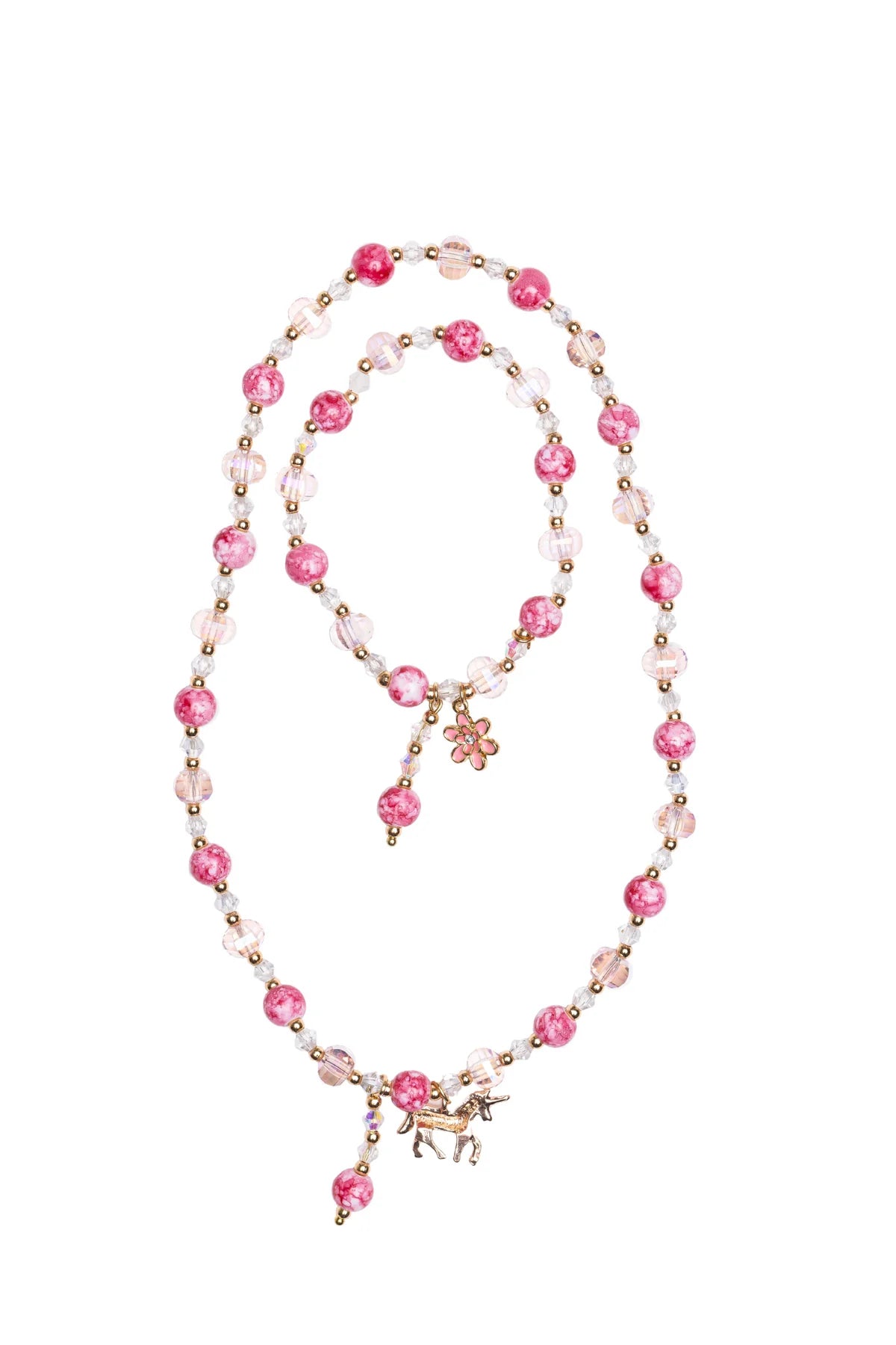 Boutique Pink Crystal Necklace