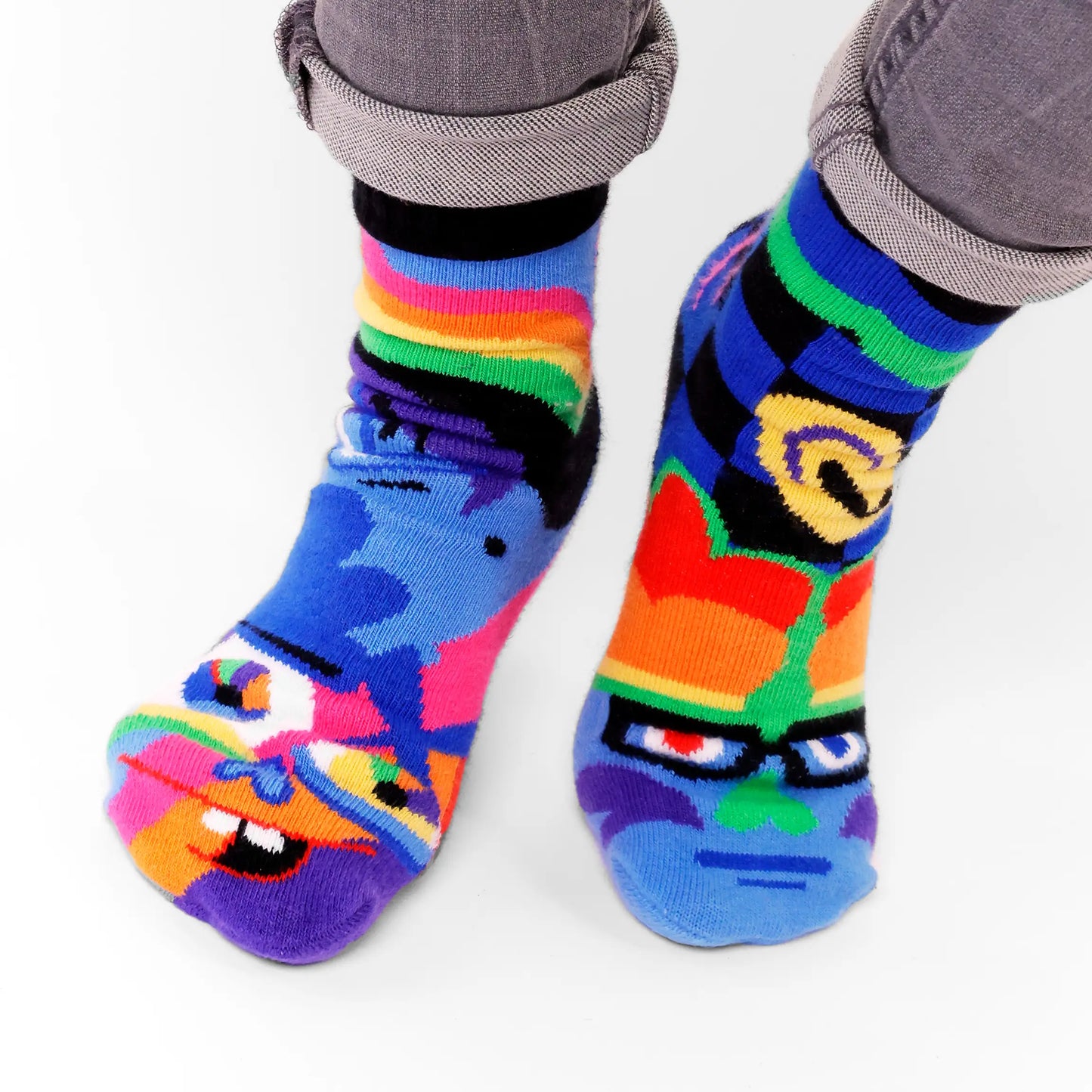 Silly & Serious | Kids Collectible Socks by Jason Naylor