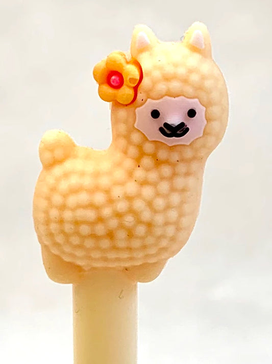 Llama Flower Gel Pen