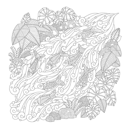 Millie Marotta's Island Escape Coloring Book