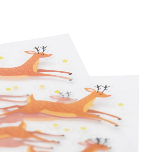 Stickiville Here Comes Santa Stickers