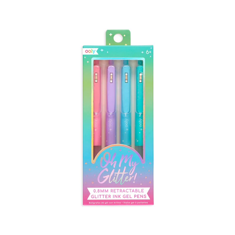 Oh My Glitter! Retractable Gel Pens