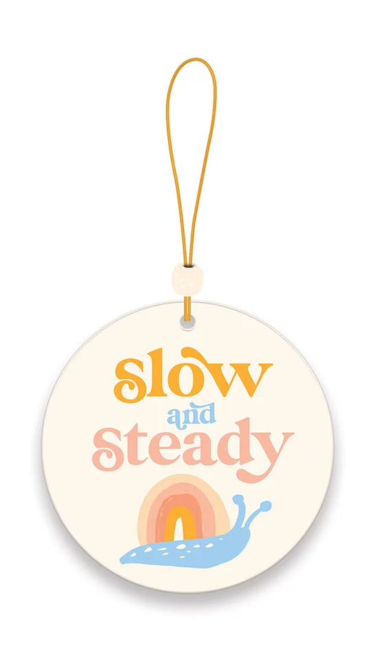 Car Air Fresheners - Slow & Steady Rainbow Snail