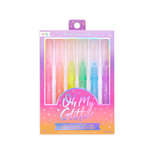 Oh My Glitter! Liquid Neon Highlighters