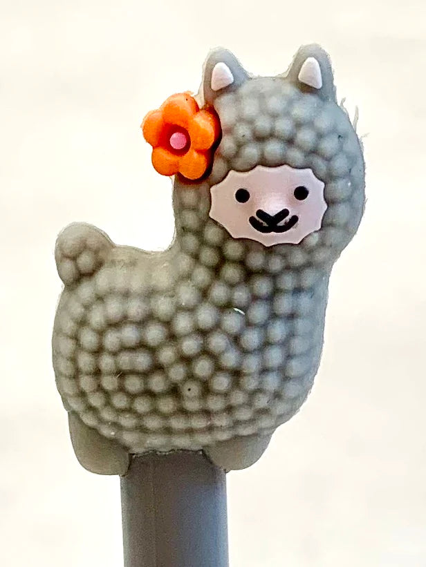Llama Flower Gel Pen