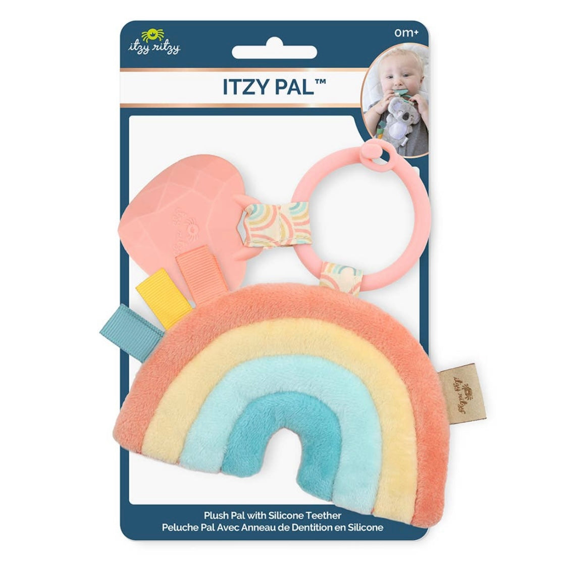Itzy Pal™ Rainbow Plush + Teether