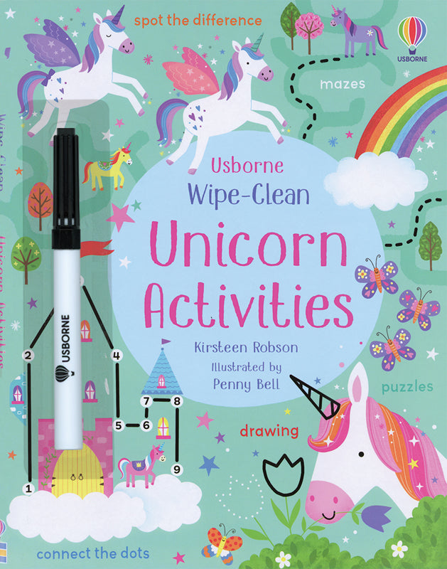 Wipe-Clean Unicorn Activities