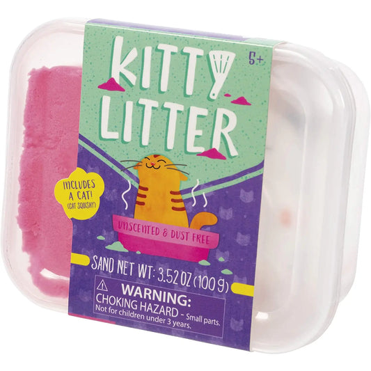 Kitty Litter Slime, Mold-able, Reusable, Tactile