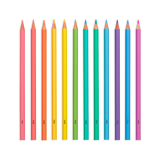 Pastel Hues Colored Pencils (12)