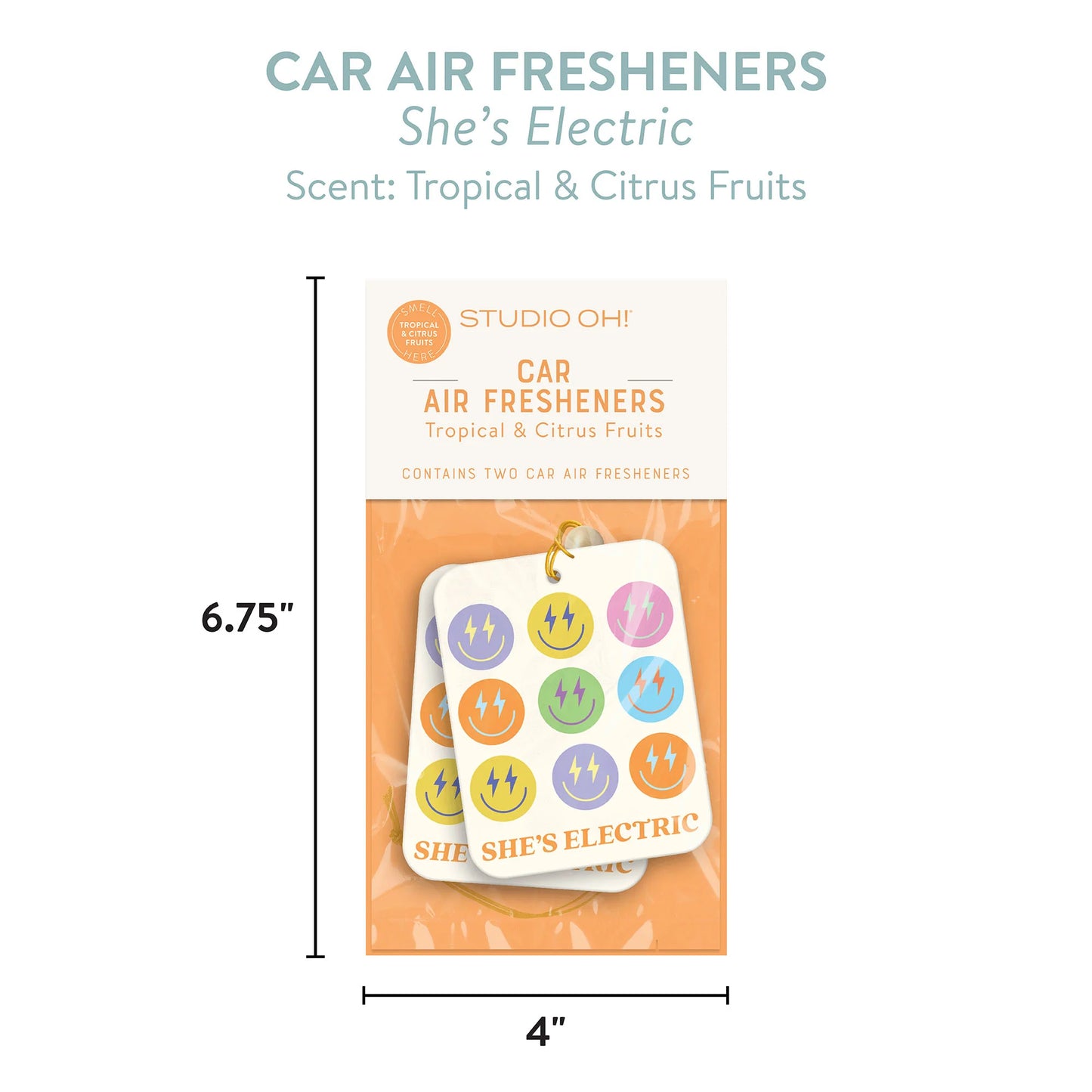 Car Air Fresheners - She’s Electric