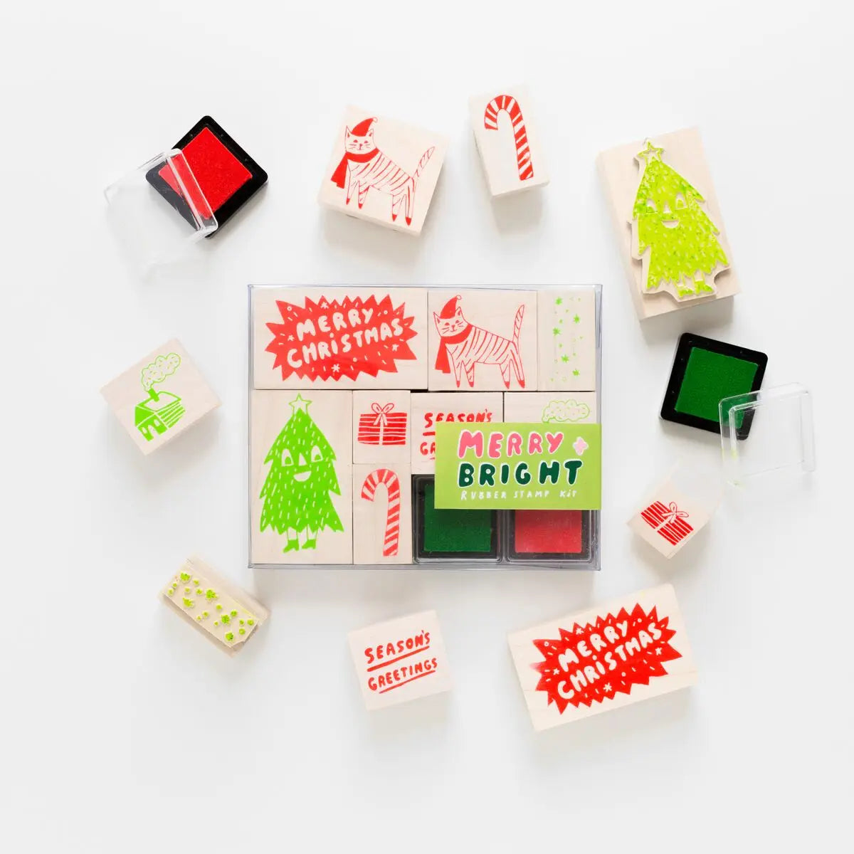 Merry Bright Stamp Kit