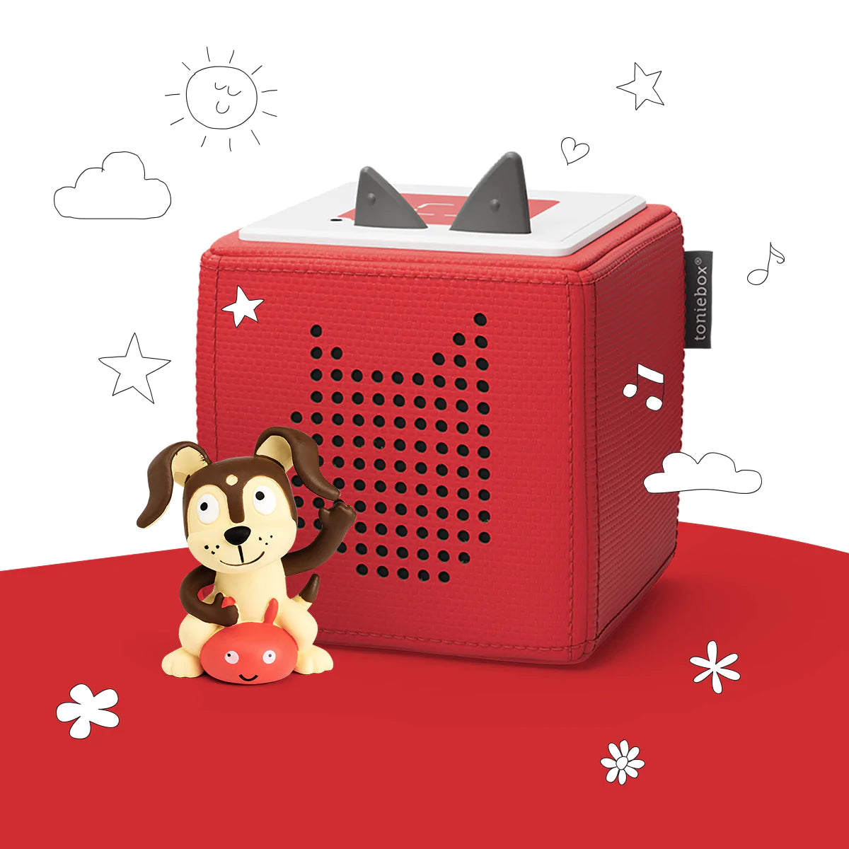 Toniebox Playtime Puppy Starter Set - Red